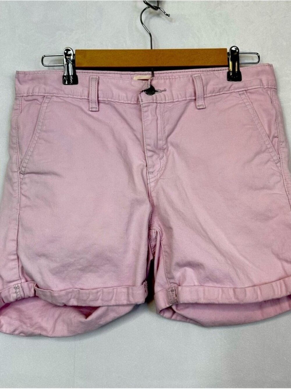 LPink Denim Shorts